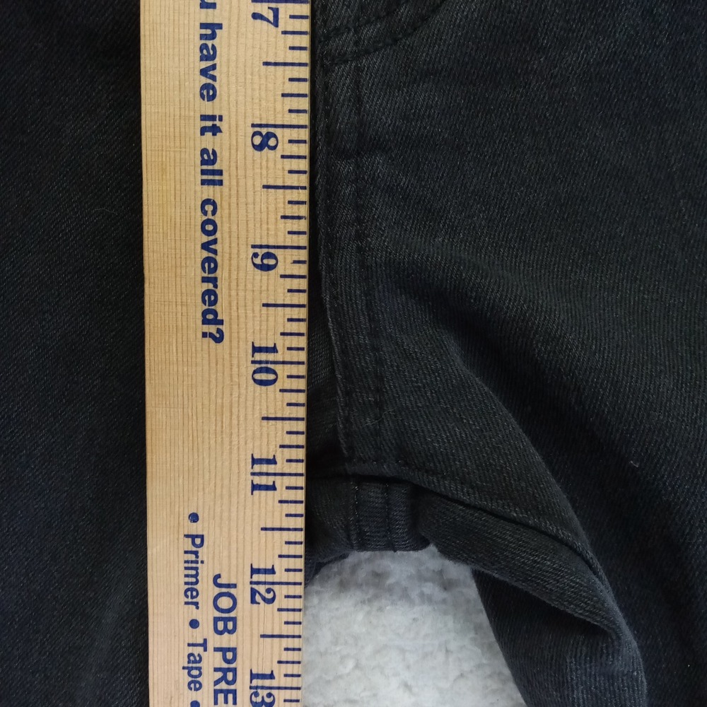 Old Navy Mens Skinny Jeans Black Denim Pants 36x30 Stretch Casual Dark Wash - Picture 7 of 10